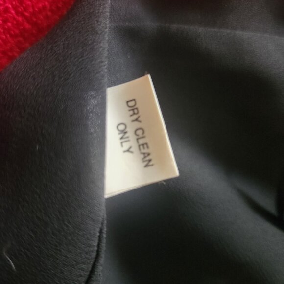 PATRICIA MOSS women's skirt. Vintage. Maxi Black velvet Rayon/Silk size 12 KOREA - Picture 10 of 11